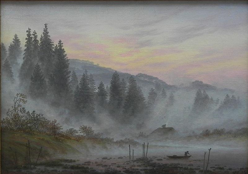 Caspar David Friedrich The morning oil painting image